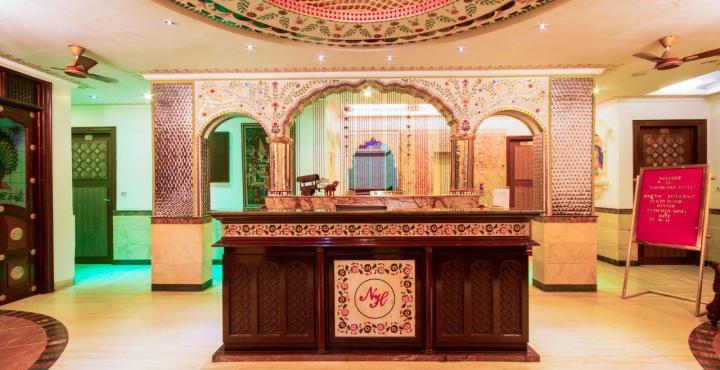 Nahargarh Haveli Hotel Jaipur Bagian luar foto