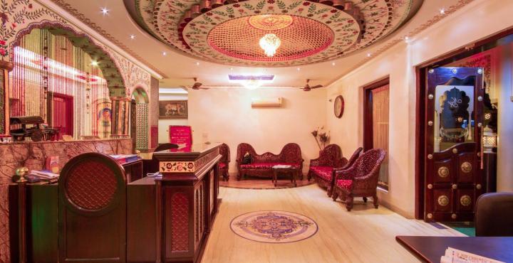 Nahargarh Haveli Hotel Jaipur Bagian luar foto