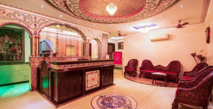 Nahargarh Haveli Hotel Jaipur Bagian luar foto