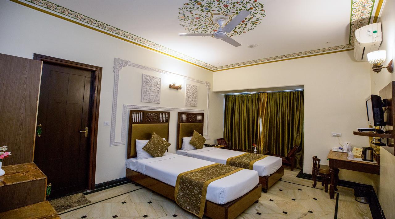 Nahargarh Haveli Hotel Jaipur Bagian luar foto
